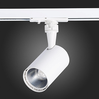 Трековый светильник ST Luce CAMI ST351.546.10.36 10Вт LED матовый белый для однофазного трека