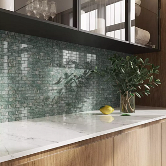 Бордюр KERAMA MARAZZI Эвора SPA051R бежевый светлый глянцевый обрезной 2,5х30см 0,007кв.м.