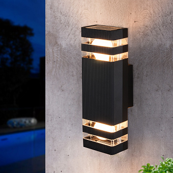 Светильник ландшафтный Elektrostandard Ignis a032628 1449 60Вт IP54 E27 чёрный