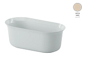 Ванна каменная ArtCeram Petite ACW005 59 140х70см отдельностоящая