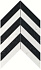 Декор Atlas Concord Италия MARVEL STONE 9SCL Chevron Cold Wall 30,5х25см 0,458кв.м.