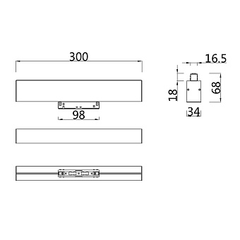 Магнитный трековый светильник Maytoni BASIS TR012-2-12W3K-W 12Вт LED белый