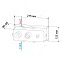 Смеситель для душа RGW Shower Panels 21140544-31 SP-44 хром
