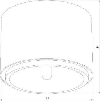 Светильник потолочный TK Lighting Moris 3364 50Вт GU10