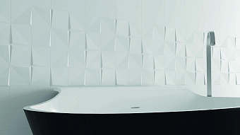Настенная плитка WOW Essential 105114 Noudel White Matt 12,5х12,5см 0,433кв.м. матовая