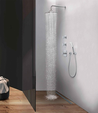 Верхний душ KLUDI Fizz 6757805-00 хром
