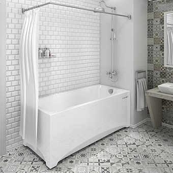 Ванна акриловая RADOMIR (Vannesa) Веста 2-01-0-0-1-242Р 160х70см пристенная