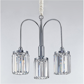 Люстра подвесная Newport 4500 4503/C chrome 60Вт 3 лампочек E14