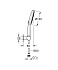 Душевой комплект GROHE Rainshower SmartActive 26580000 хром
