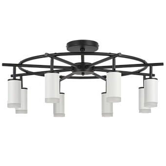Люстра потолочная Lightstar Rullo LR7183680 50Вт 8 лампочек GU10