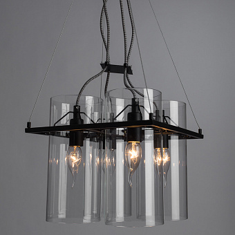 Люстра подвесная Arte Lamp BLAKE A8586SP-4BK 40Вт 4 лампочек E14