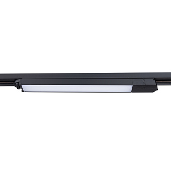 Трековый светильник Arte Lamp LINEETTA A4571PL-1BK 12Вт LED прозрачный для однофазного трека