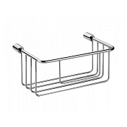 Полка в ванную прямоугольная Bongio T Mix 30017CR00 1-ярусная 14х21,8см хром