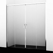 Душевая дверь WASSERKRAFT Lippe 45S 45S45 190х160см стекло прозрачное