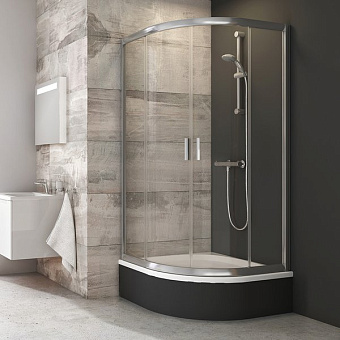 Угловое ограждение RAVAK Blix BLCP4 3B270U40Z1 175х90см стекло металл