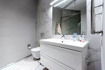 Полированный керамогранит KERAMA MARAZZI Монте Тиберио SG564522R бежевый/серый 60х119,5см 2,151кв.м.