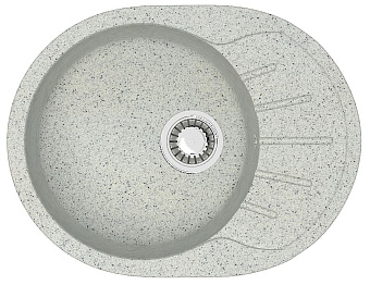 Мойка кухонная Azario Light CS00079923 57,5х44см светло-серый