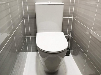 Унитаз напольный VITRA Sento 9830B003-7204 безободковый с микролифтом