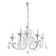 Люстра подвесная Arte Lamp MONTMARTRE A3239LM-6WH 40Вт 6 лампочек E14