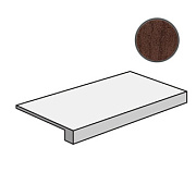 Плитка для ступеней Atlas Concord Италия Blaze A0I6 Corten Scalino Lapp 37,5х75см 0,281кв.м. лаппатированная
