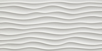 Настенная плитка Atlas Concord Италия 3D Wall 8DUW Dune White Matt. 40х80см 1,28кв.м. матовая