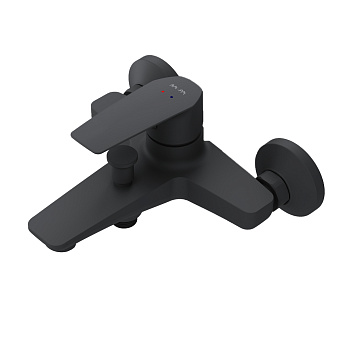 Смеситель для ванны AM-PM Gem F90A10022 чёрный