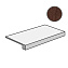 Плитка для ступеней Atlas Concord Италия Blaze A0I6 Corten Scalino Lapp 37,5х75см 0,281кв.м. лаппатированная