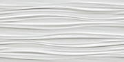 Настенная плитка Atlas Concord Италия 3D Wall 8SBW Ribbon White Matt. 40х80см 1,28кв.м. матовая