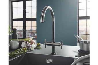 Смеситель для кухни GROHE Atrio New 30362DC0 высокий излив хром