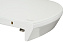 Кухонный стол раскладной AERO 120х120х76см закаленное стекло/сталь White Glass