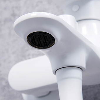 Смеситель для ванны WASSERKRAFT Mindel 8501 белый (матовый)