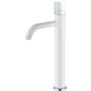 Смеситель для раковины Boheme Stick 122-W-MR-WHITE белый матовый