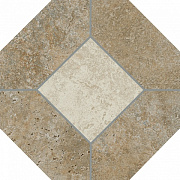 Матовый керамогранит KERAMA MARAZZI Брюссель SG244400N бежевый темный матовый 24х24см 1,09кв.м.