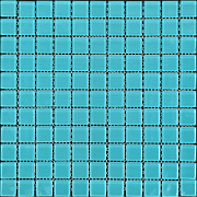 Стеклянная мозаика Mir Mosaic Color palette A-103 голубой 30х30см 0,9кв.м.
