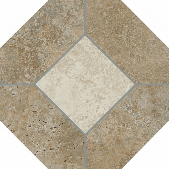 Матовый керамогранит KERAMA MARAZZI Брюссель SG244400N бежевый темный матовый 24х24см 1,09кв.м.