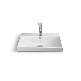 Раковина встраиваемая сверху MELANA 8056A-805 60х46см