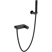 Смеситель для ванны Boheme Stick 123-BB.2 чёрный
