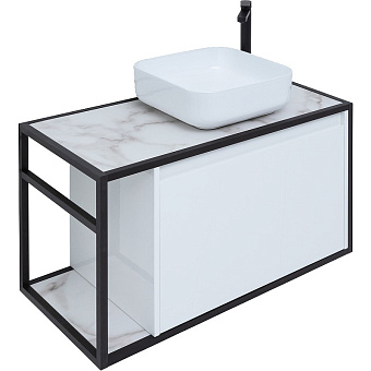 Тумба под раковину подвесная AQUANET Nova Lite Loft 261651 44х90х51,8см