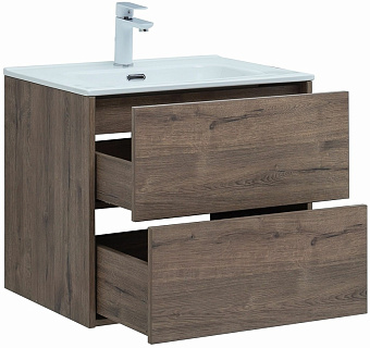 Тумба под раковину подвесная AQUANET Lino 287541 46х60х52см