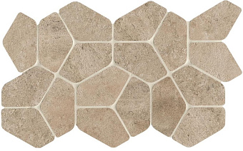 Керамическая мозаика Atlas Concord Италия Lims A3JF Beige Mosaico Gemini 24х41,6см 0,5кв.м.