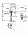 Смеситель для раковины GROHE Essence 23798001 хром