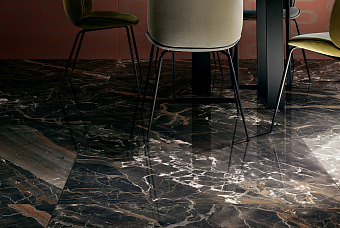 Полированный керамогранит REX Les Bijoux de Rex 765698 Ombre Caravage Glossy 120х280см 3,36кв.м.