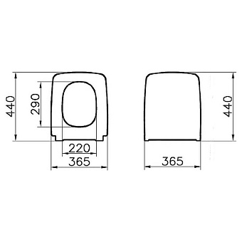 Сиденье для унитаза VITRA 122-003-009 с микролифтом