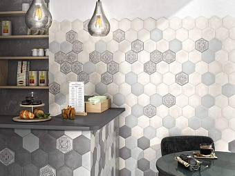 Матовый керамогранит KERAMA MARAZZI Тюрен SG1002N серый темный полотно 12х10,4см 0,67кв.м.