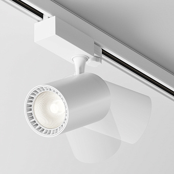 Трековый светильник Maytoni Vuoro TR029-3-20W4K-M-W 20Вт LED белый для трёхфазного трека