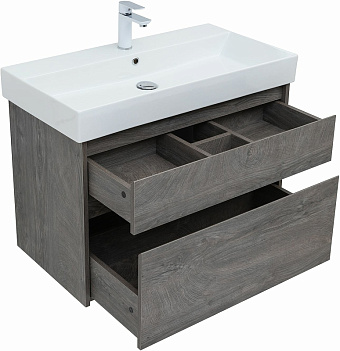 Тумба под раковину напольная AQUANET Nova Lite 249937 46х85х65,2см