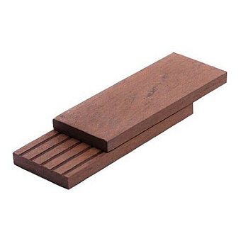 Плинтус для террасной доски Bruggan CEDAR plintus_CEDAR 3000х50х9мм