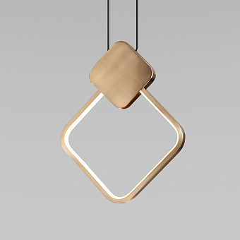 Светильник подвесной Eurosvet Style 50216/1 LED бронза 11Вт LED