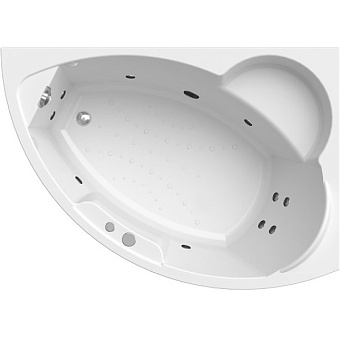 Ванна акриловая RADOMIR Vannesa Алари 2-76-2-2-0-218 168х120см угловая