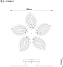 Люстра потолочная Arte Lamp DAISY A1098PL-5WH 22Вт 5 лампочек LED